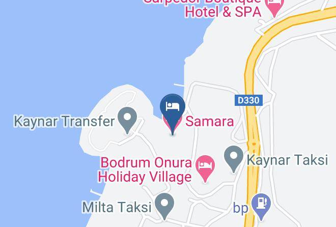 Bodrum - Samara Hotel Maps