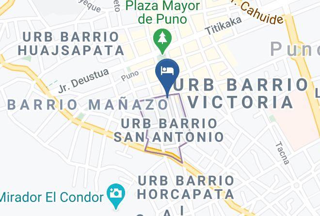 Puno - Hotel Samari Maps