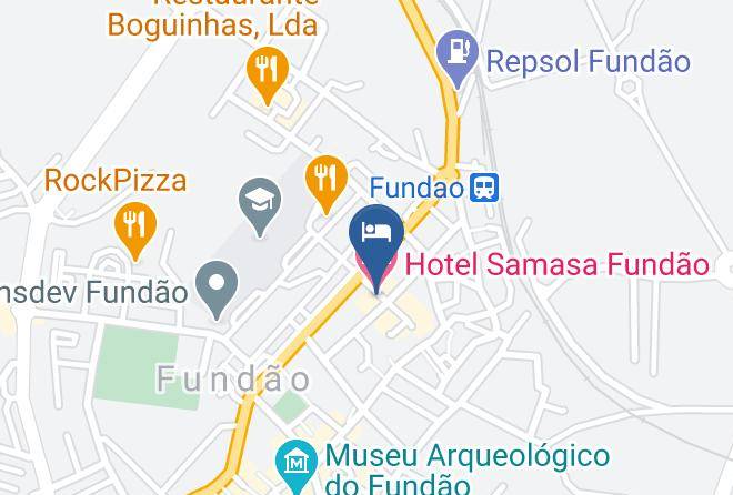 Fundao - Hotel Samasa Fundao Maps