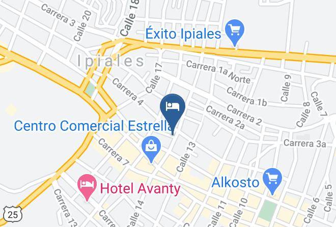 Ipiales - Hotel Samay Maps