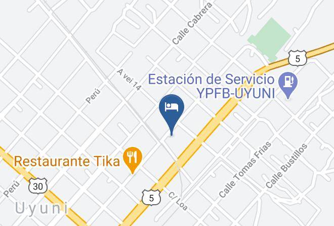 Antonio Quijarro - Hotel Samay Wasi Maps
