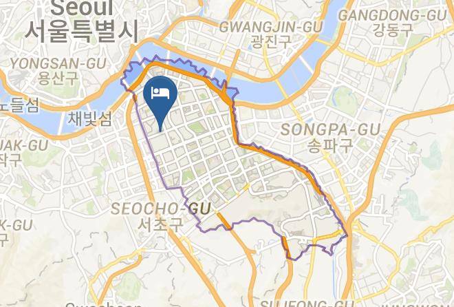 Gangnamgu - Hotel Samjung Maps