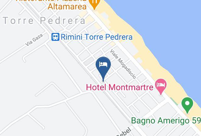 Rimini - Hotel Sammaritani Maps