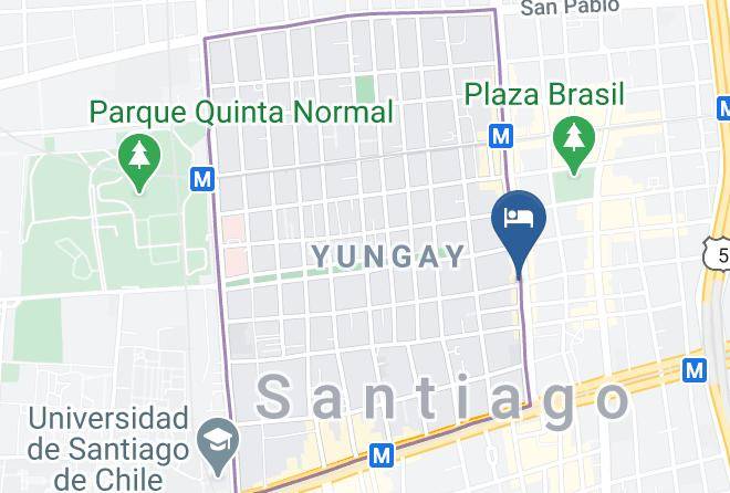 Santiago - Hotel Samoa Ltda Maps