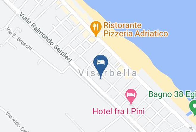 Rimini - Hotel Samoa Maps