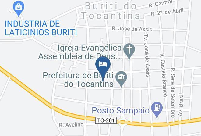 Buriti Do Tocantins - Hotel Sampaio Maps