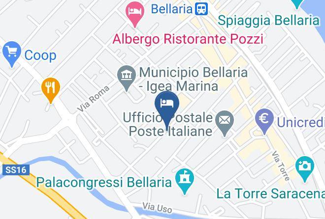 Rimini - Hotel Sampaoli Maps