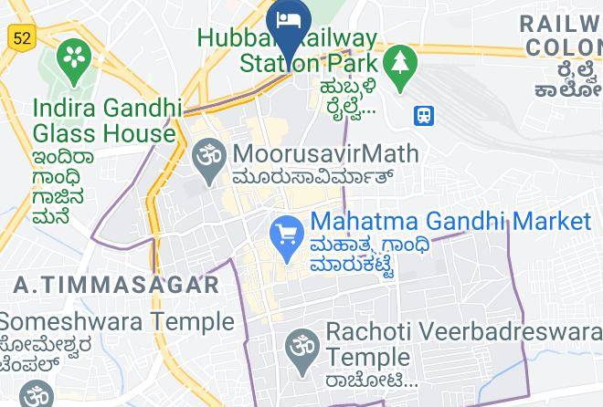 Hubballi - Hotel Samrat Ashok Maps