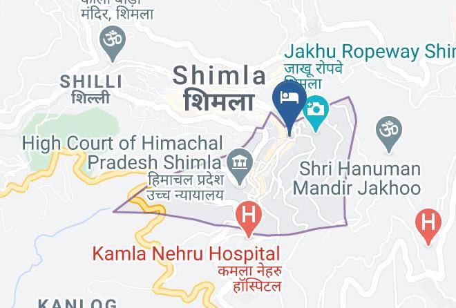 Shimla - Hotel Samrat Regency Maps