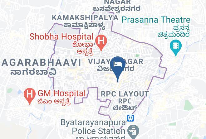 Bengaluru - Hotel Samruddhi Maps