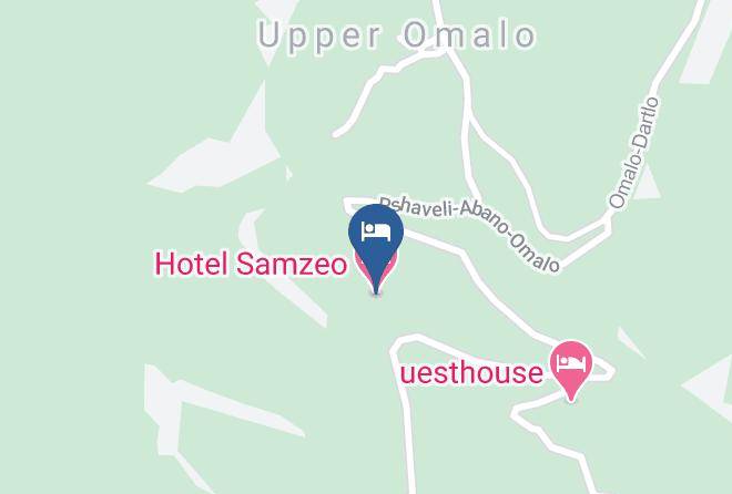 Georgia - Hotel Samzeo Maps