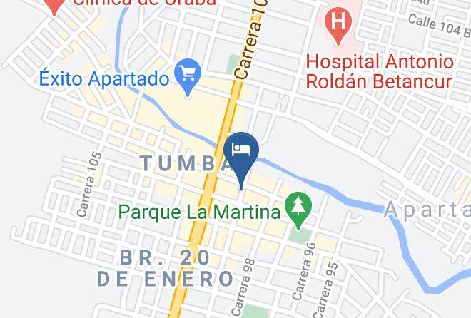 Apartado - Hotel San Adolfo Maps