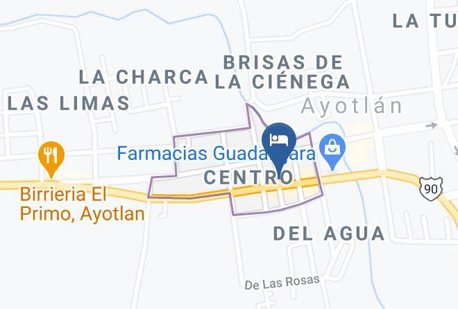 Hotel San Agustin Map