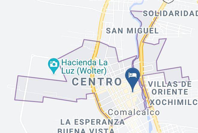 Comalcalco - Hotel San Agustin Maps