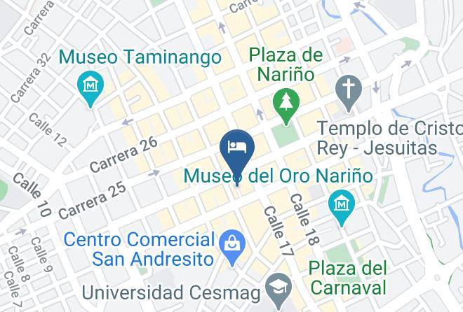 Pasto - Hotel San Agustin Del Pasaje Maps