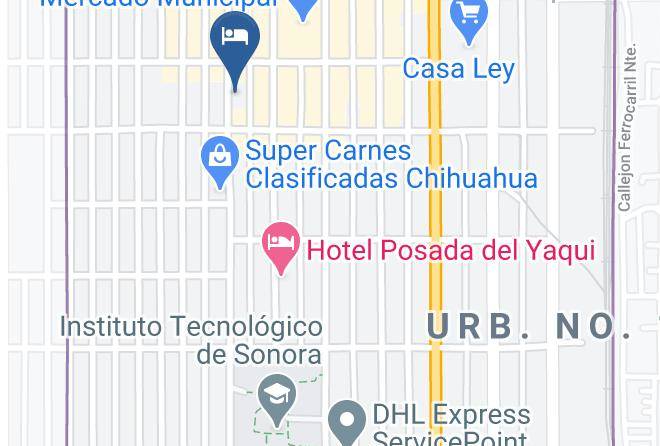Cajeme - Hotel San Alfonso Maps