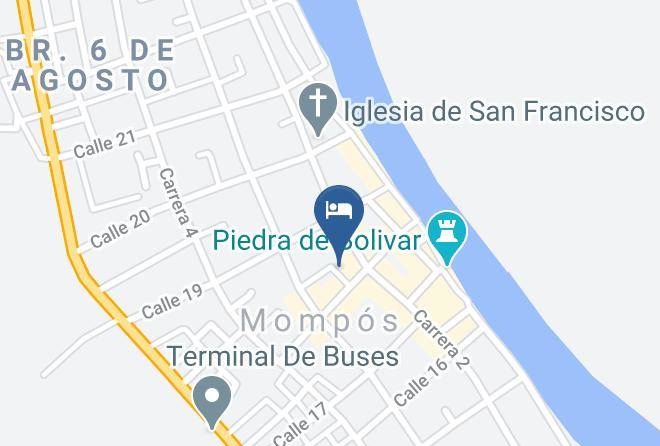 Mompos - Hotel San Andres Mompox Maps