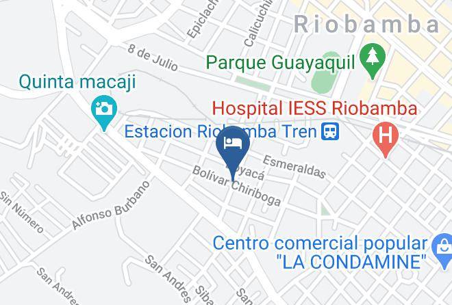 Riobamba - Hotel San Andres Maps