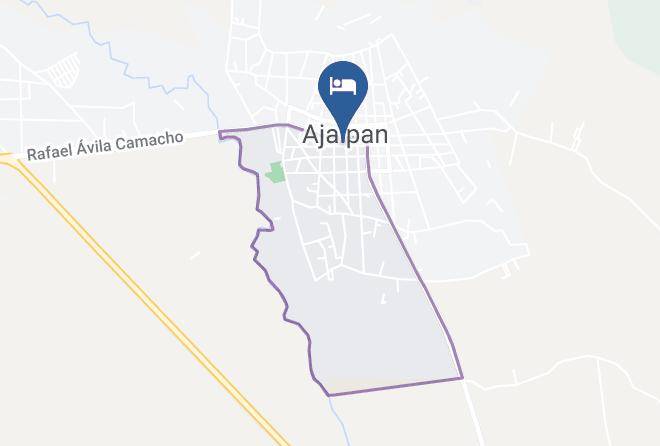 Ajalpan Municipality - Hotel San Angel Maps