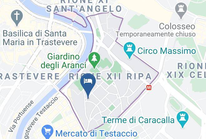 Rome - Hotel San Anselmo Maps