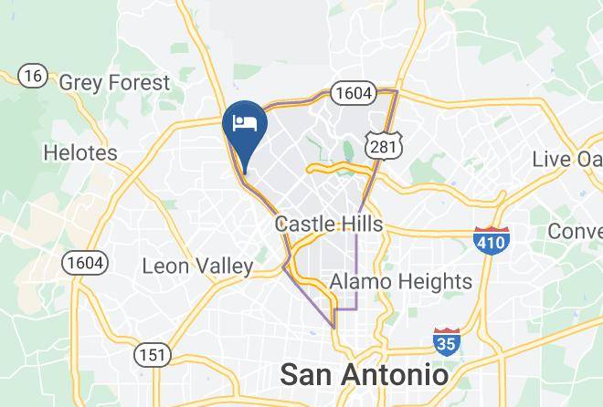 Bexar - Hotel San Antonio Maps