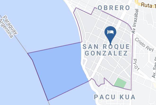 Encarnacion - Hotel San Arnoldo Janssen Maps