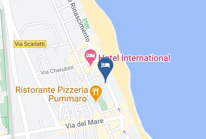 Ascoli Piceno - Hotel San Benedetto Del Tronto Albergo Soraya Maps