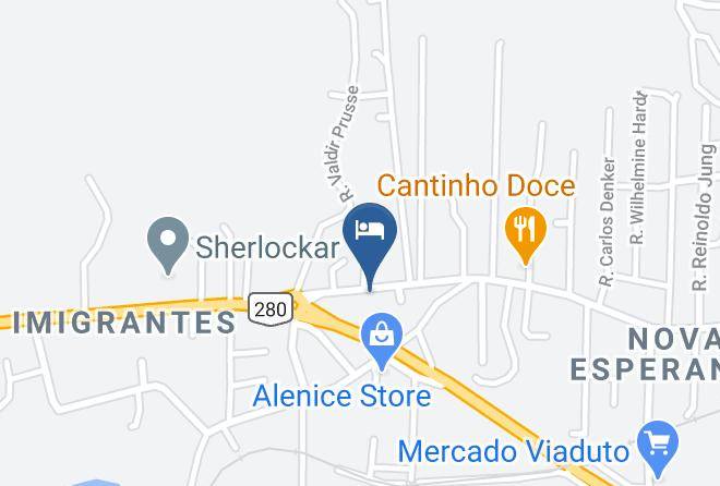Guaramirim - Hotel San Bernardino Maps