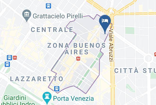 Milan - Hotel San Biagio Maps