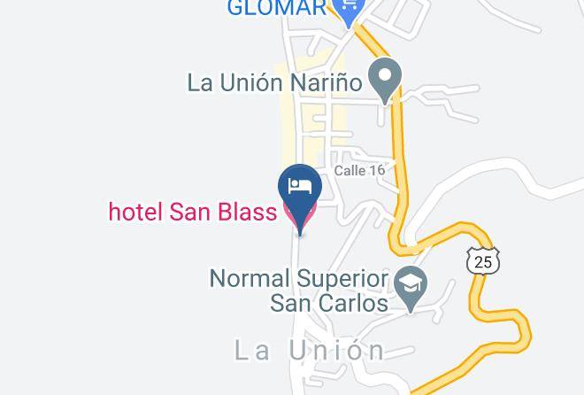 La Union - Hotel San Blass Maps