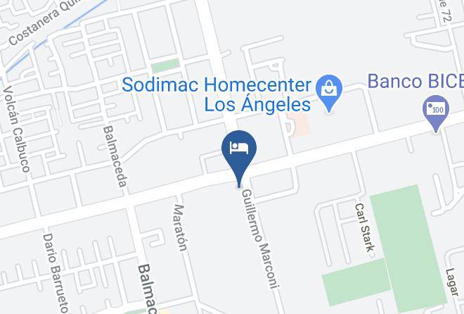 Los Angeles - Hotel San Borja Maps