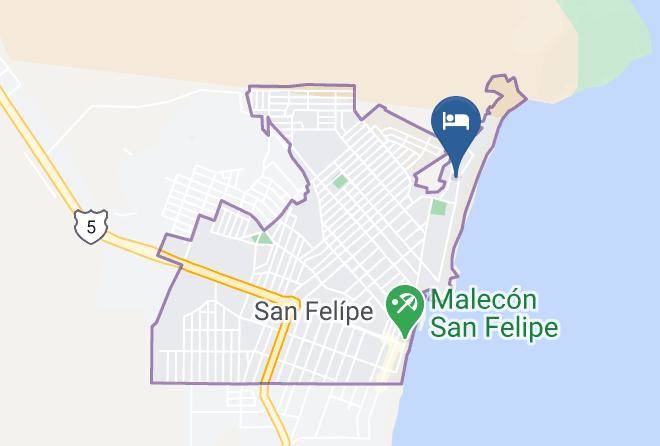 Mexicali - Hotel San Borja Maps
