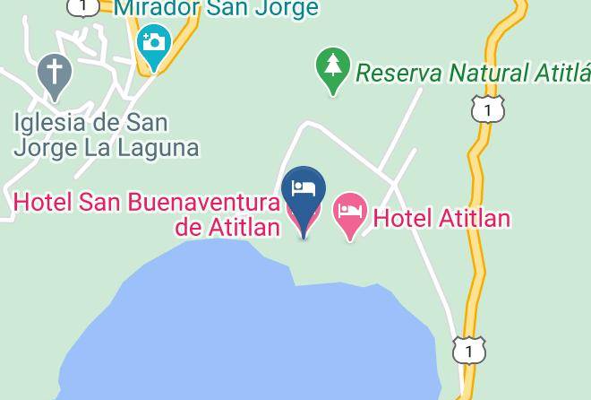 Solola - Hotel San Buenaventura De Atitlan Maps