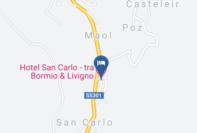Sondrio - Hotel San Carlo Tra Bormio & Livigno Maps