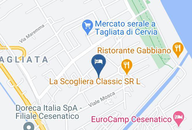 Forli - Hotel San Carlo Maps