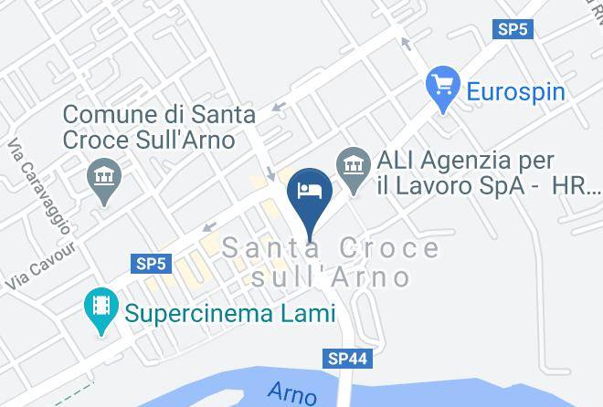 Pisa - Hotel San Carlo Maps