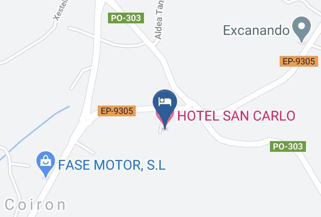 Pontevedra - Hotel San Carlo Maps