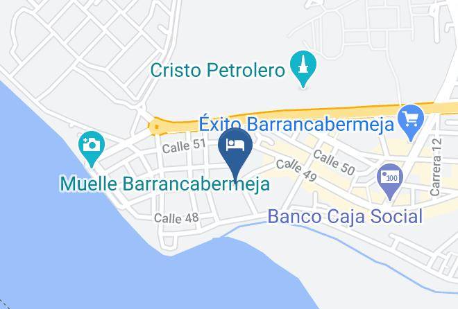 Barrancabermeja - Hotel San Carlos Maps