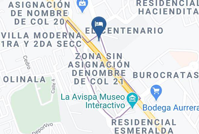 Chilpancingo De Los Bravo - Hotel San Carlos Maps