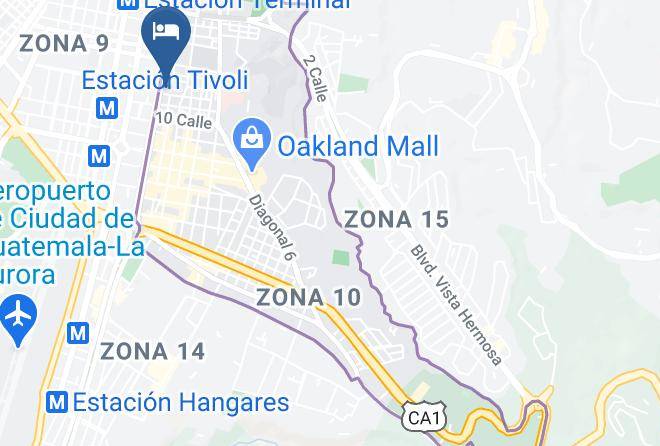 Guatemala - Hotel San Carlos Maps