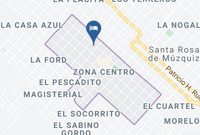 Muzquiz - Hotel San Carlos Maps