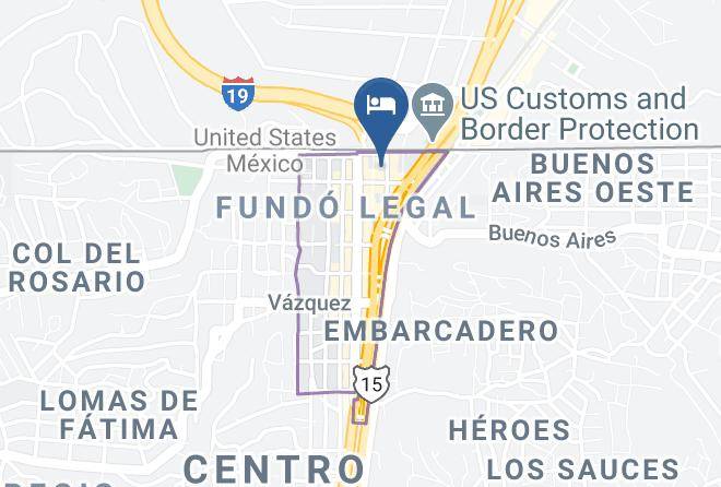 Nogales - Hotel San Carlos Nogales Maps