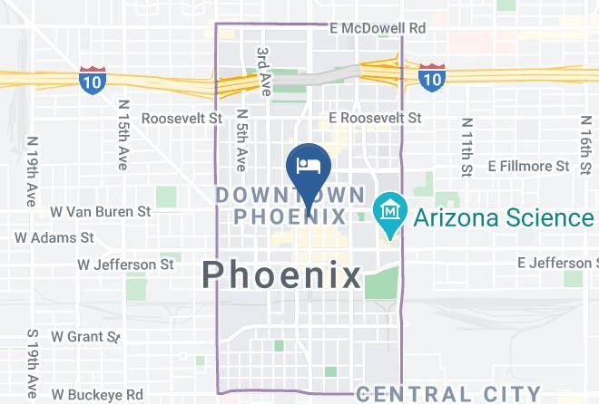 Maricopa - Hotel San Carlos Maps