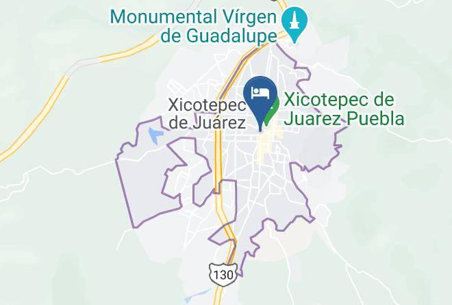 Xicotepec - Hotel San Carlos Plaza Maps
