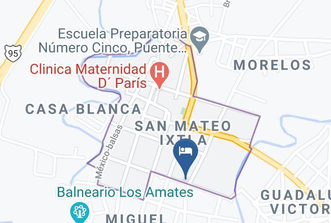 Puente De Ixtla - Hotel San Carlos Maps
