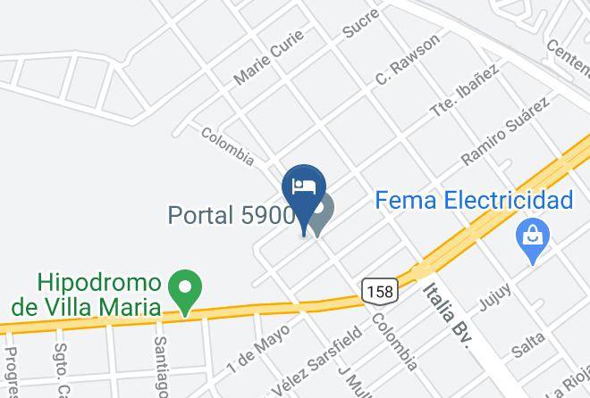 General San Martin Department - Hotel San Carlos Maps