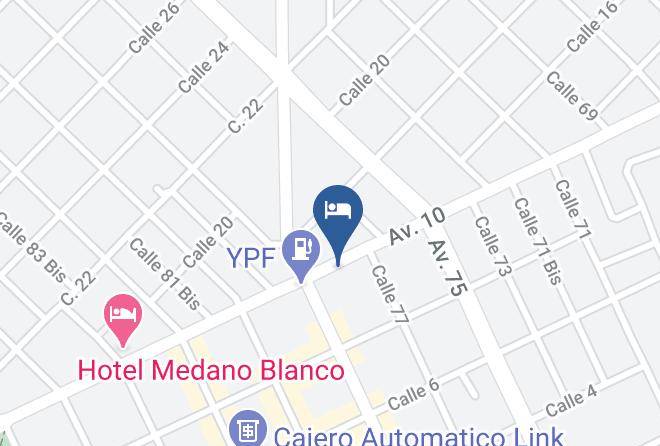 Necochea - Hotel San Cayetano Maps