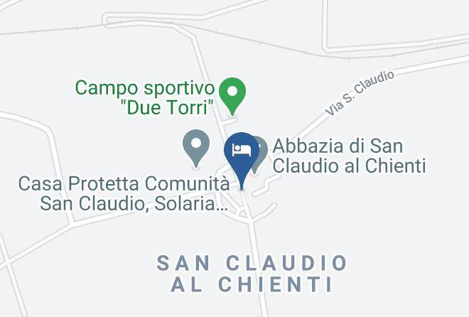 Macerata - Hotel San Claudio Maps