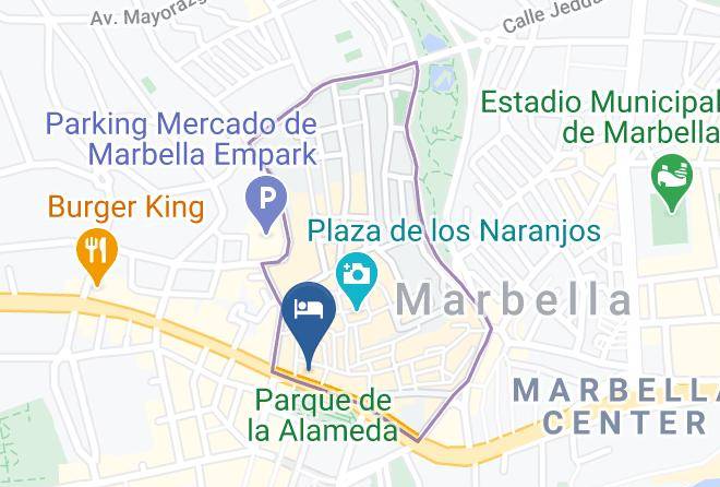 Malaga - Hotel San Cristobal Maps