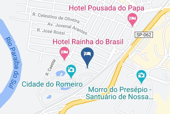 Aparecida - Hotel San Diego Express Aparecida Maps